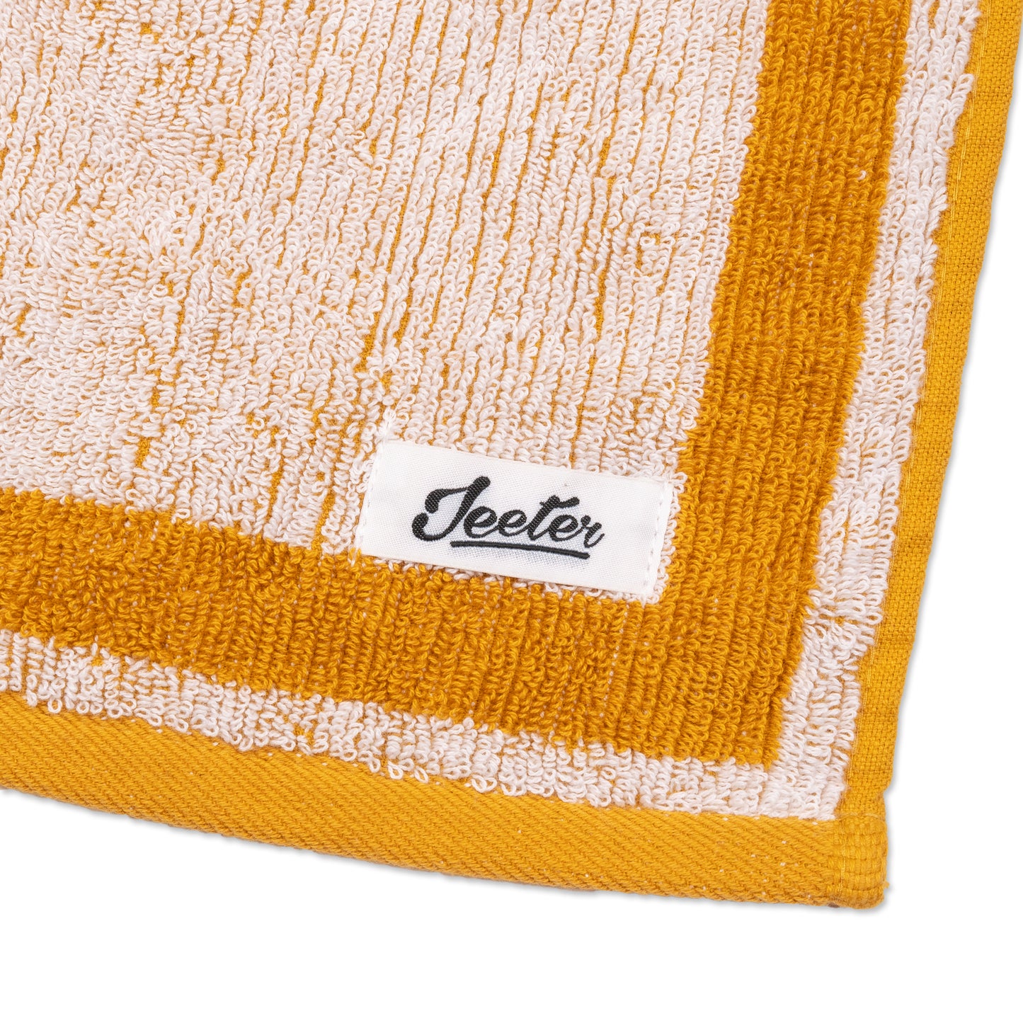 Golden Summer Jacquard Flamingo Logo Extra Large Towel