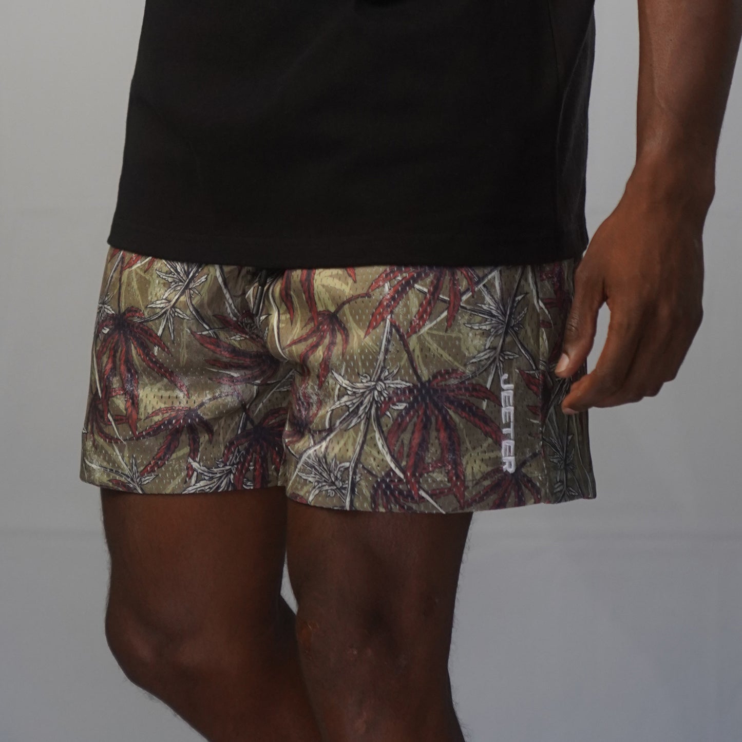 Throwbacks Camo Mesh Shorts