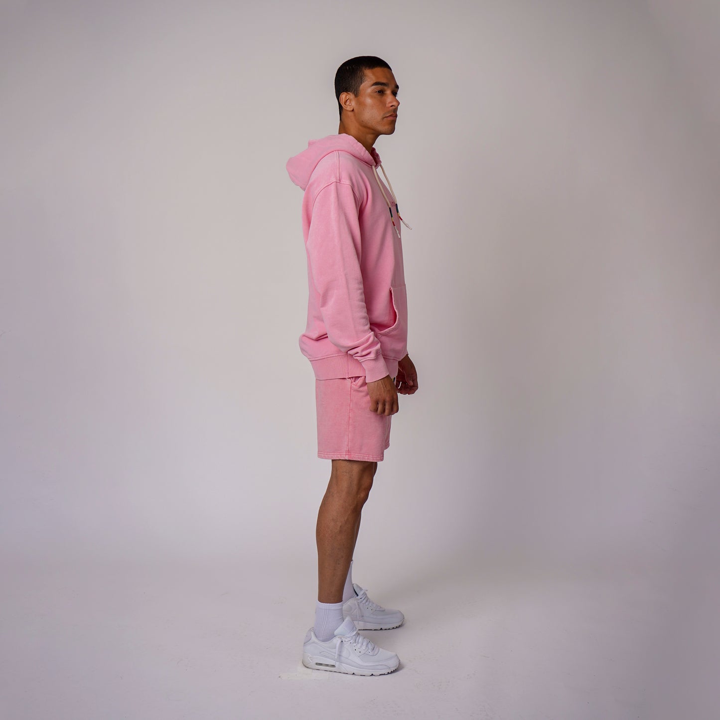 Faded Rose Washed Shorts