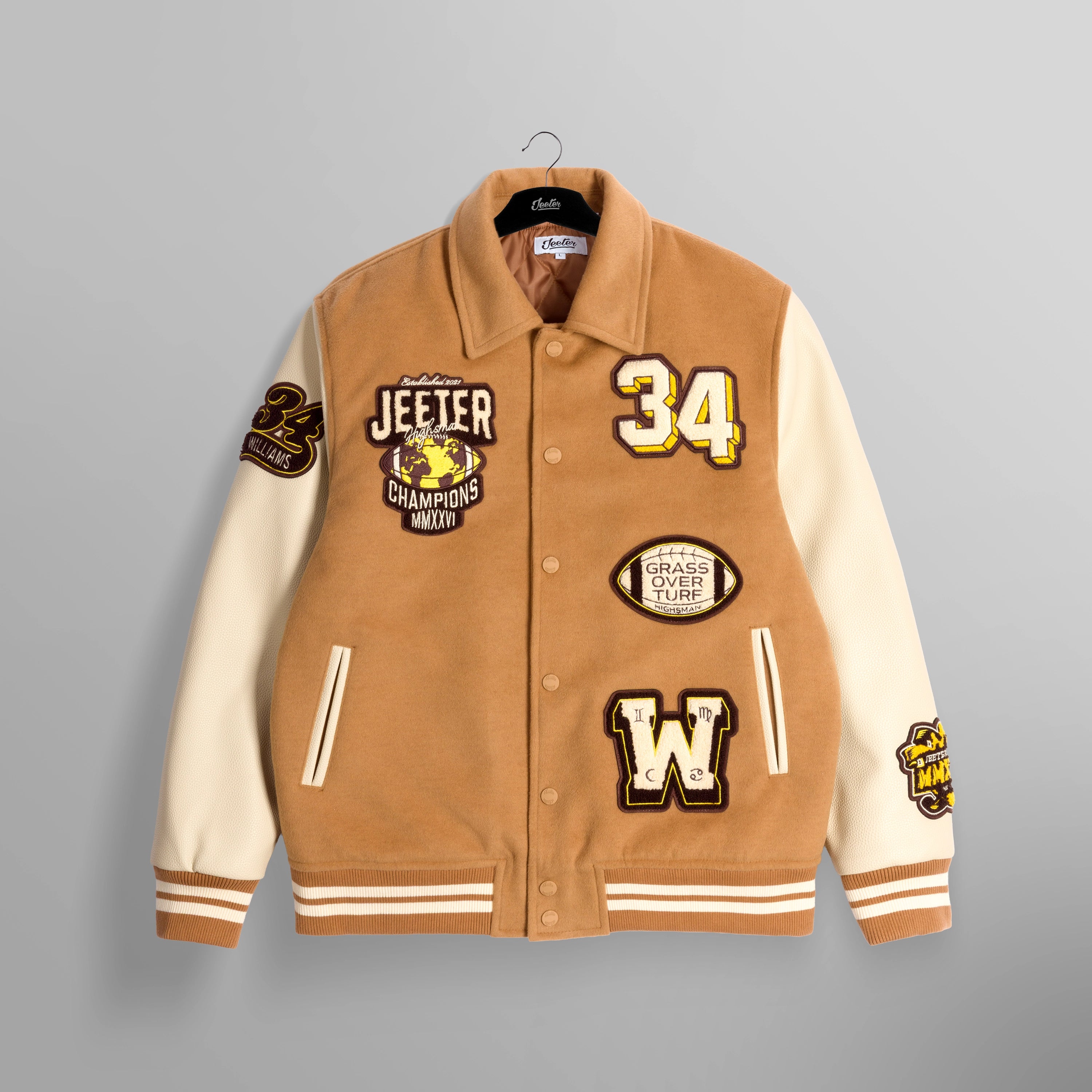 Ricky Williams Highsman x Jeeter Varsity Jacket – Jeeter Apparel