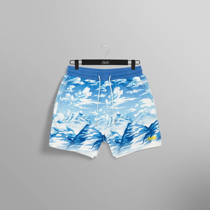 Clouded 2024 Blue Shorts