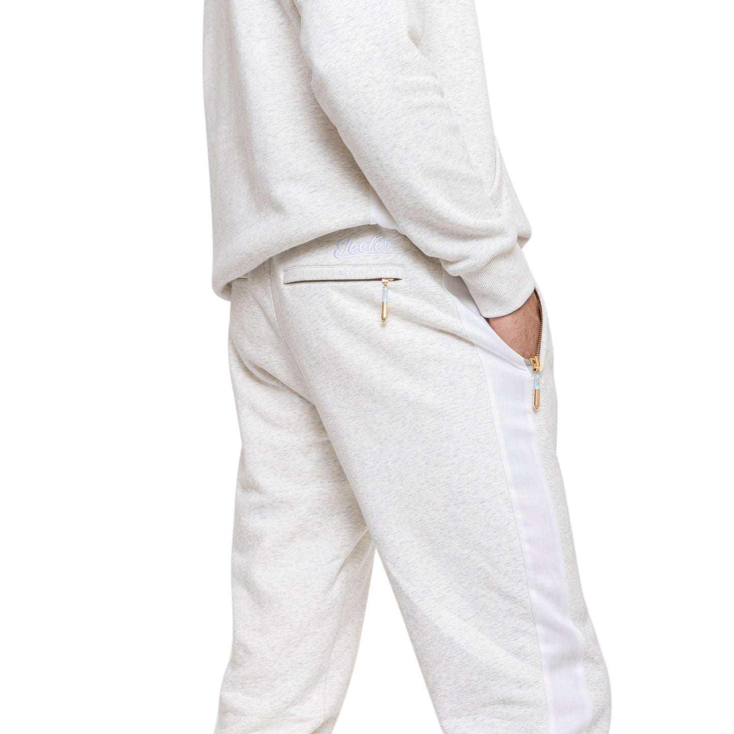 Heather Grey Jeeter Lux Sweatpants