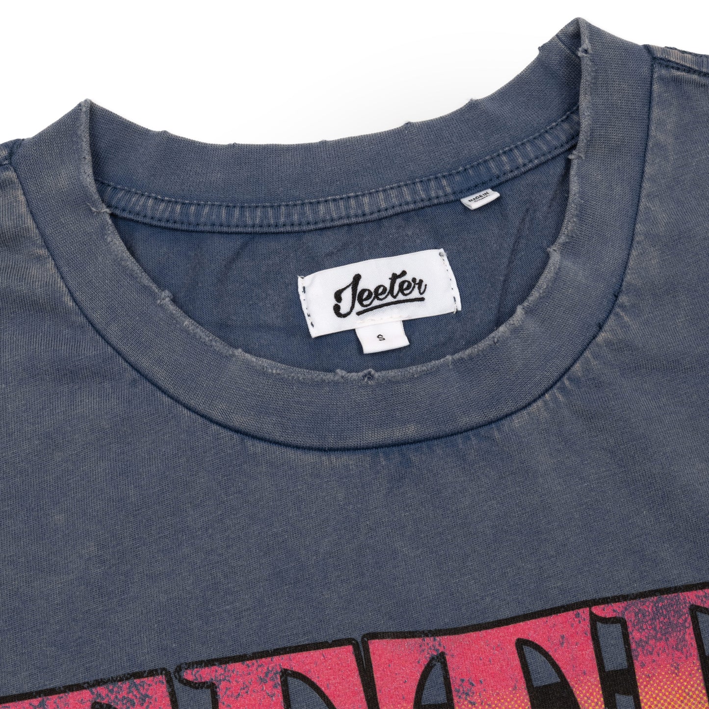 Throwbacks Blue Washed Grand Prix Tee
