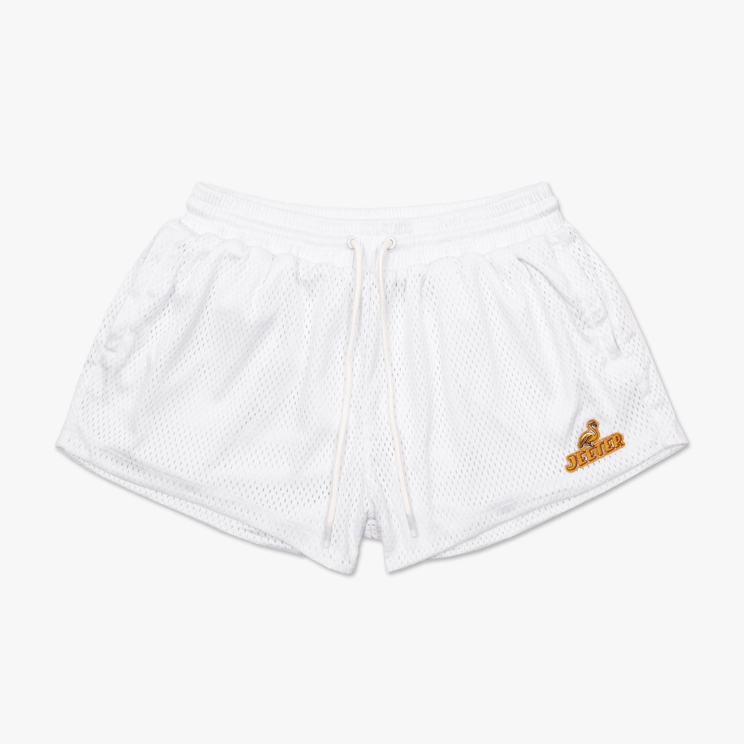 Golden Summer Women's Mesh Short - White