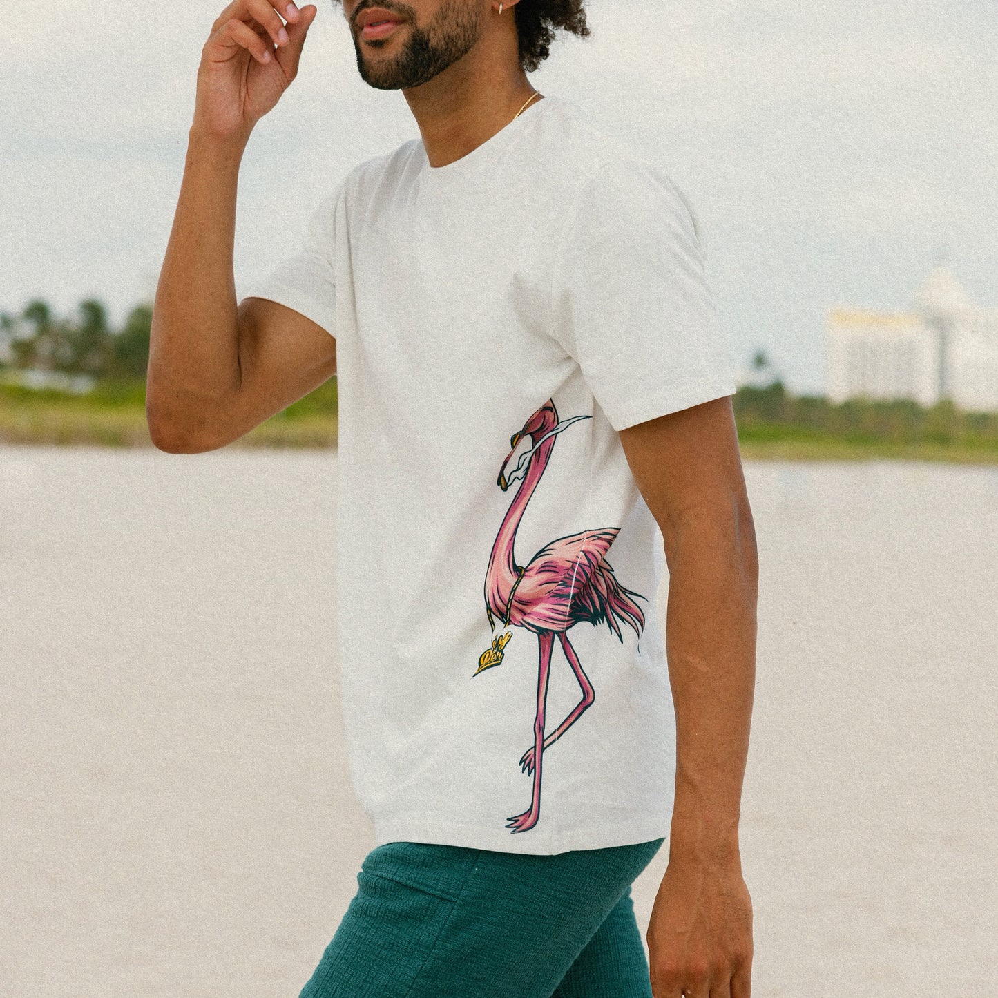 Side of Pink Tee