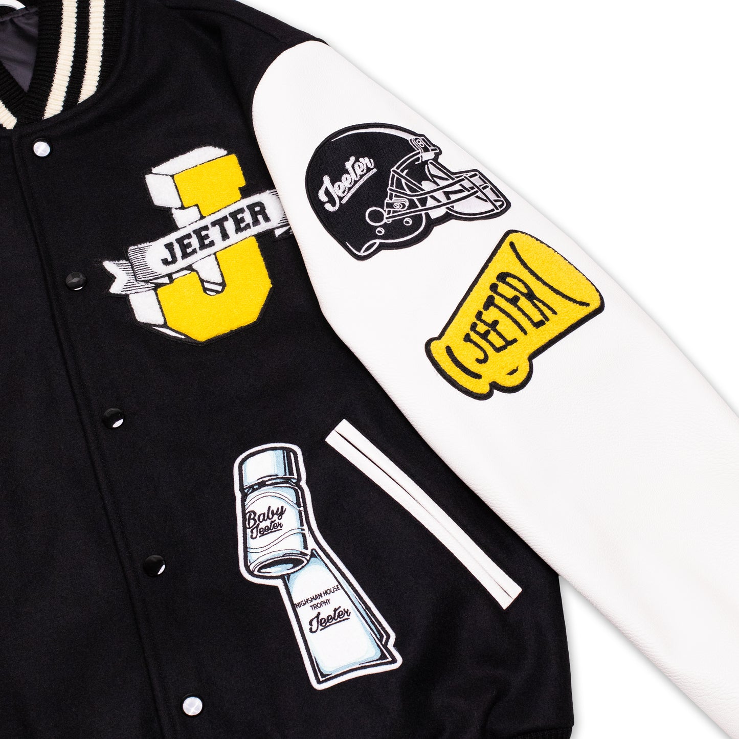 Jeeter X Highsman Varsity Letterman Jacket