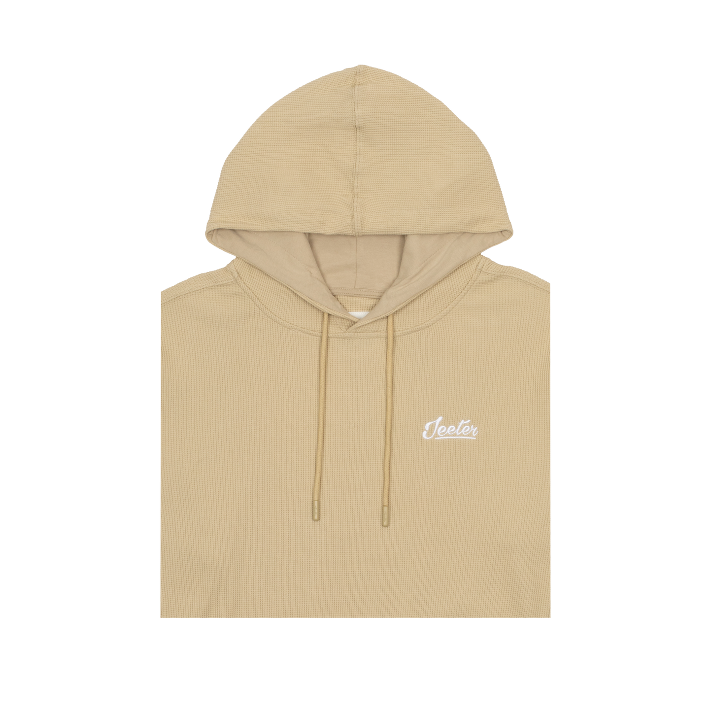 Light Taupe Waffle Hoodie