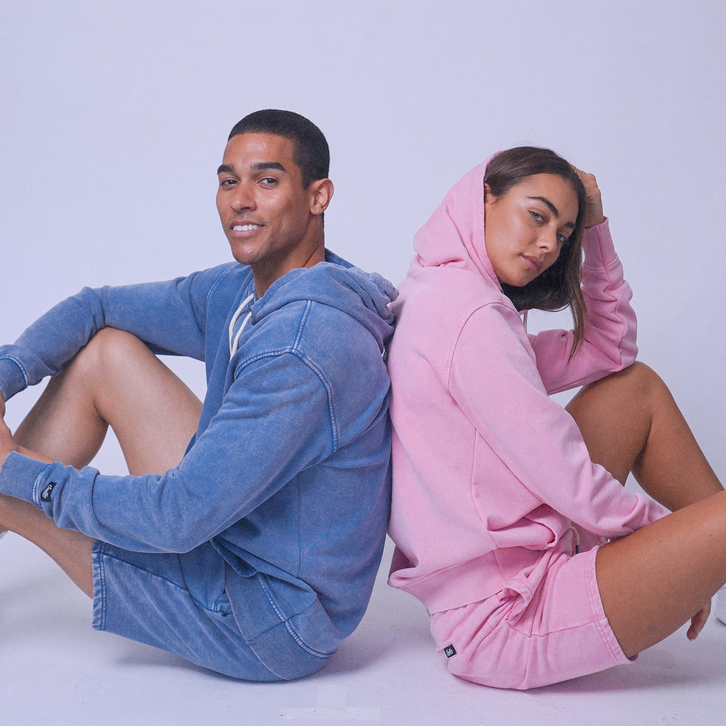 Faded Rose Washed Hoodie