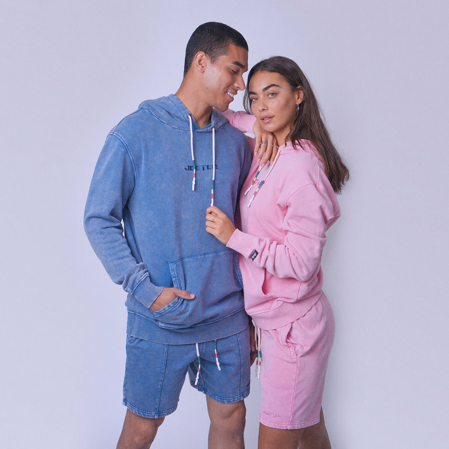 Faded Rose Washed Hoodie