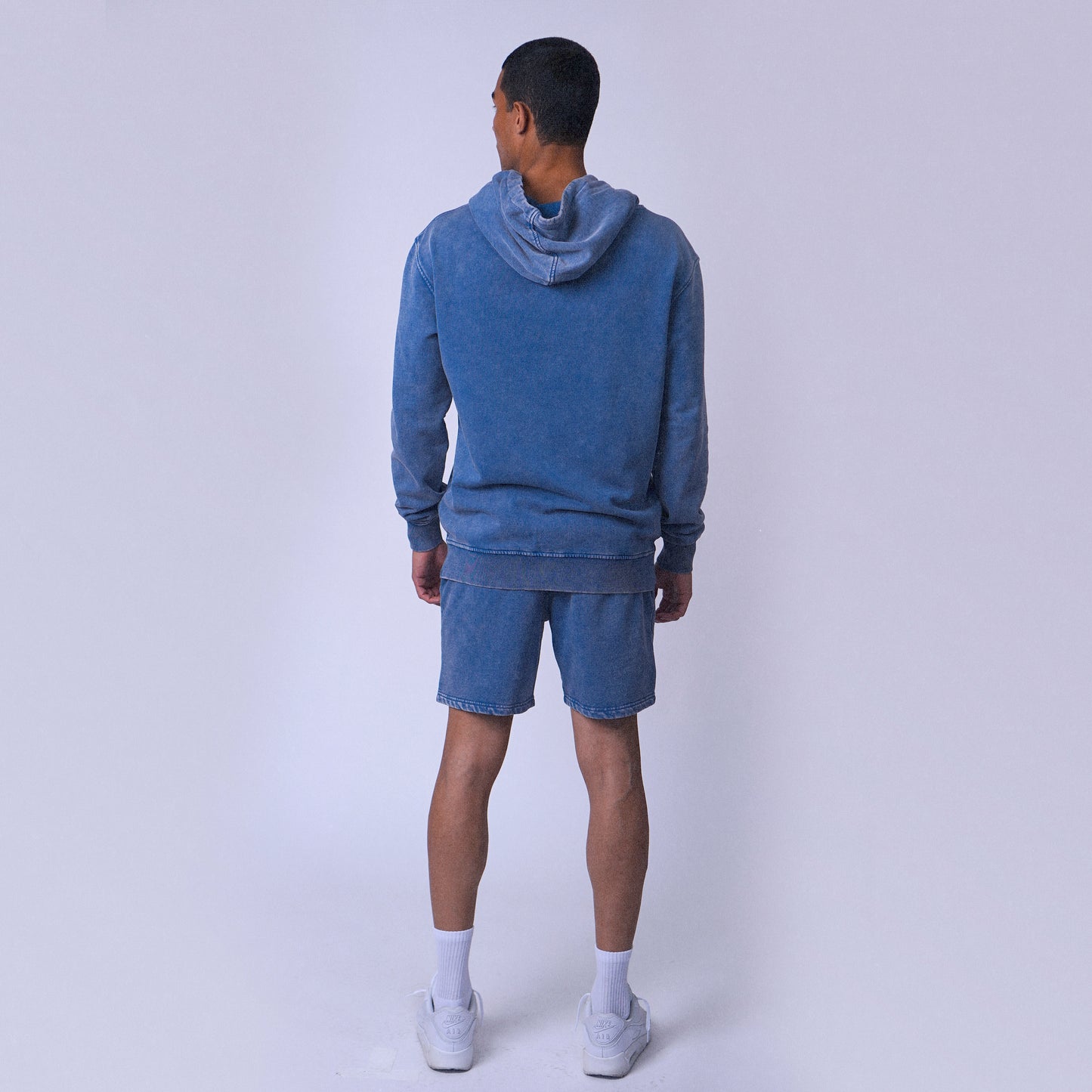 Vintage Navy Washed Shorts