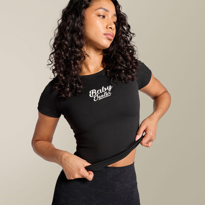 Jeeter For Her Fitted Athletic Tee - Black