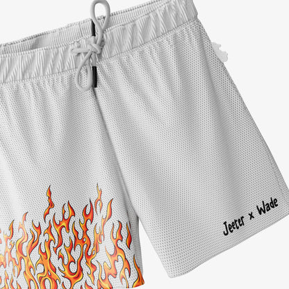 Jeeter x Wade: Hall of Flame Shorts