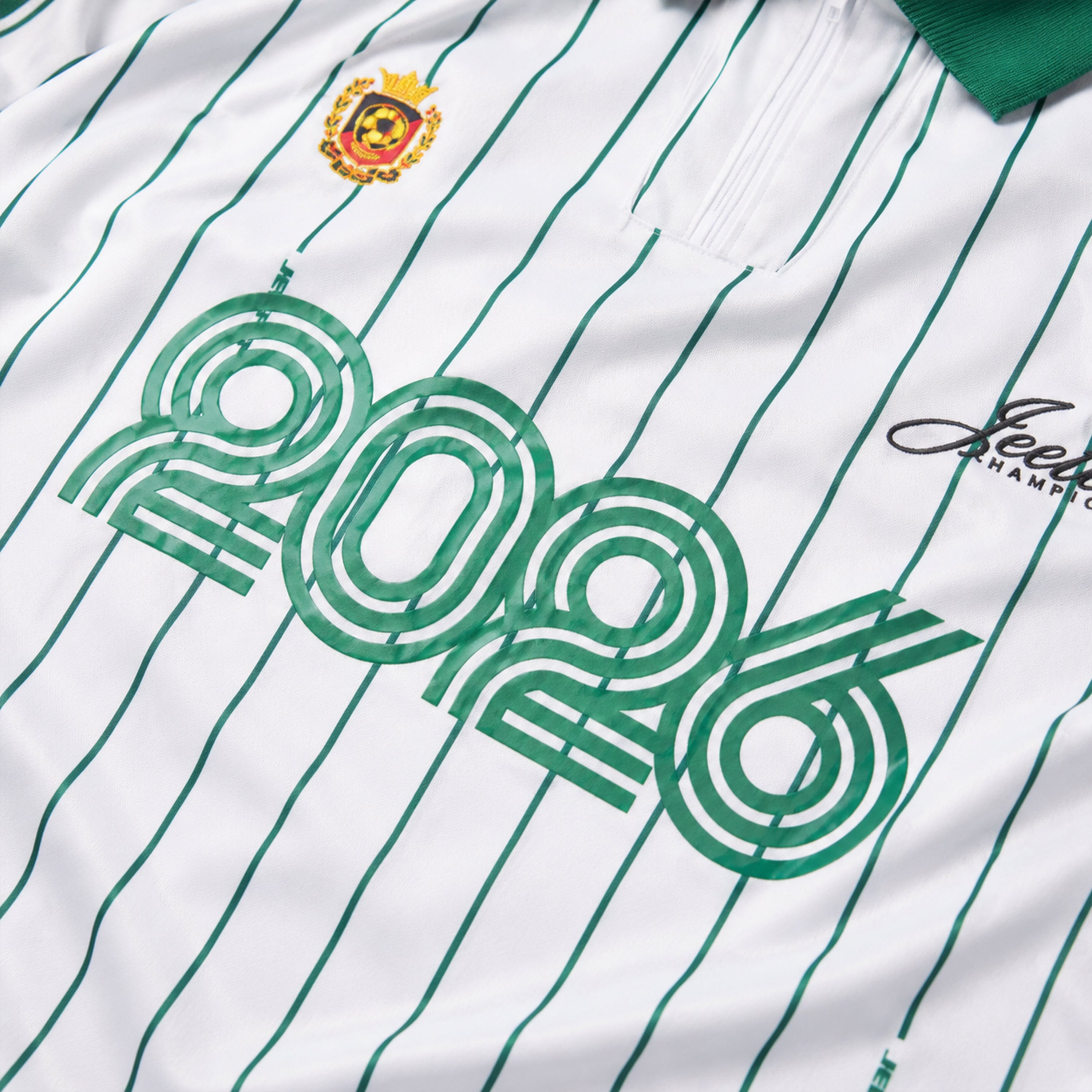 WC26 LS STRIPE JERSEY - WHITE – Jeeter Apparel