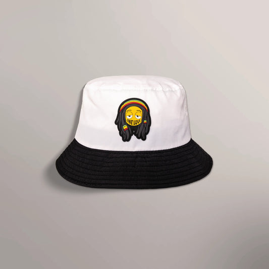 Jeeter x Bob Marley Rasta Emoji Bucket Hat