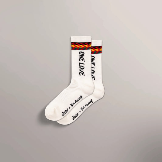 Jeeter x Bob Marley Socks - White
