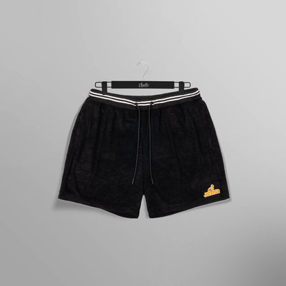 Golden Summer Men's Terry Shorts - Black