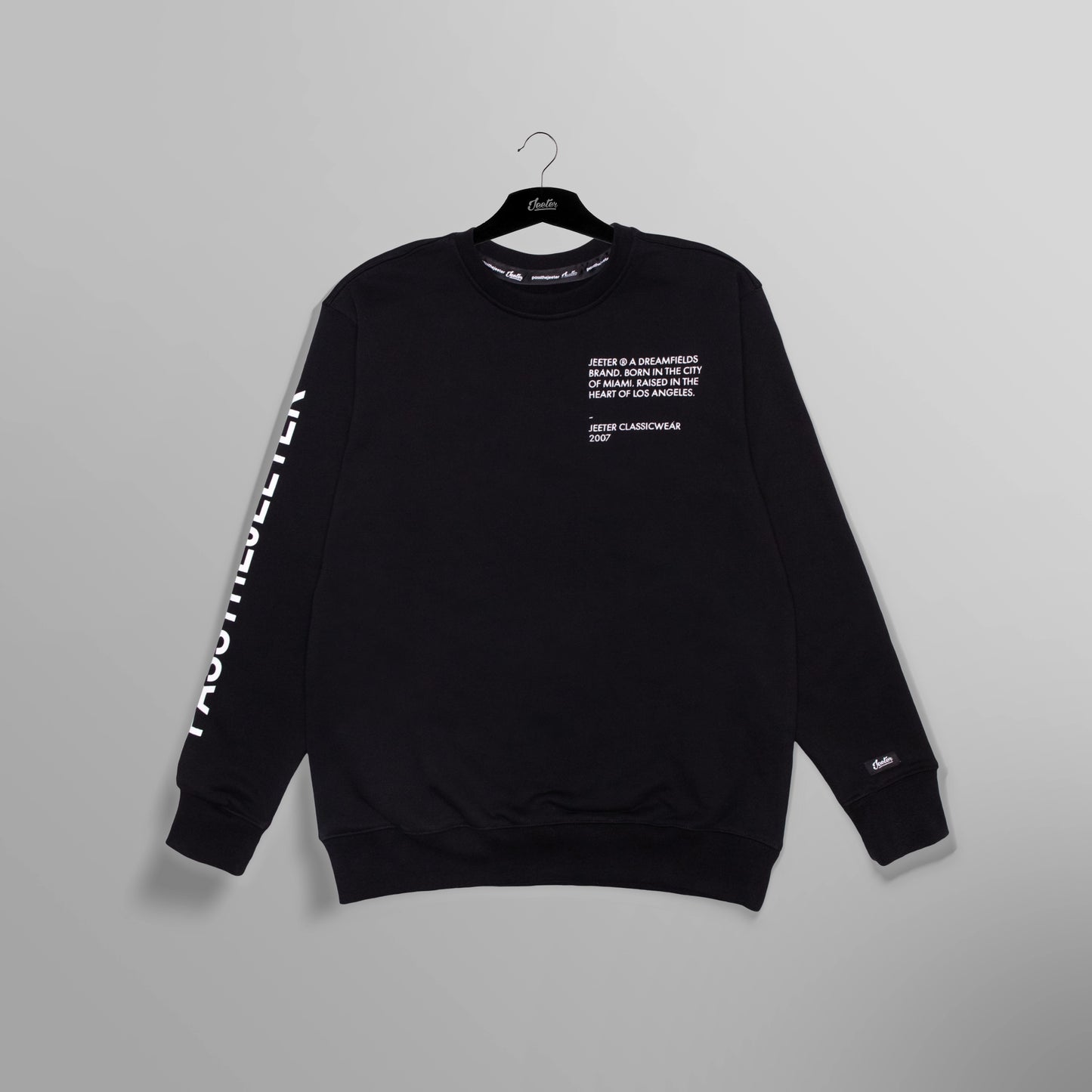 Classic Crewneck Sweatshirt - Black