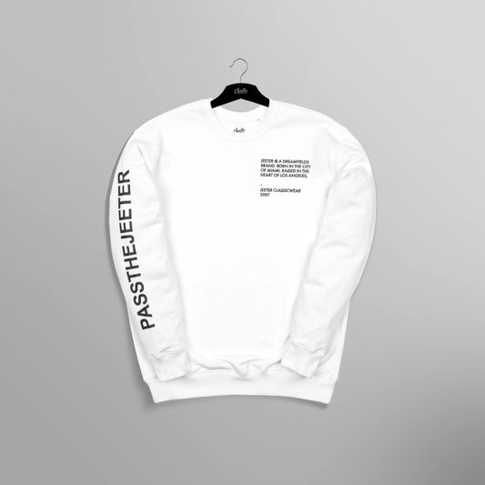 Classic Crewneck Sweatshirt - White
