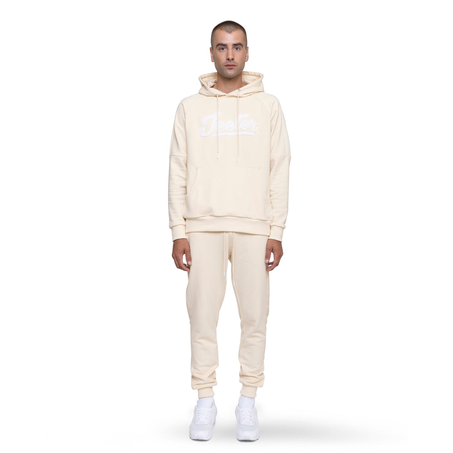 Sand Jeeter Lux Pullover Hoodie