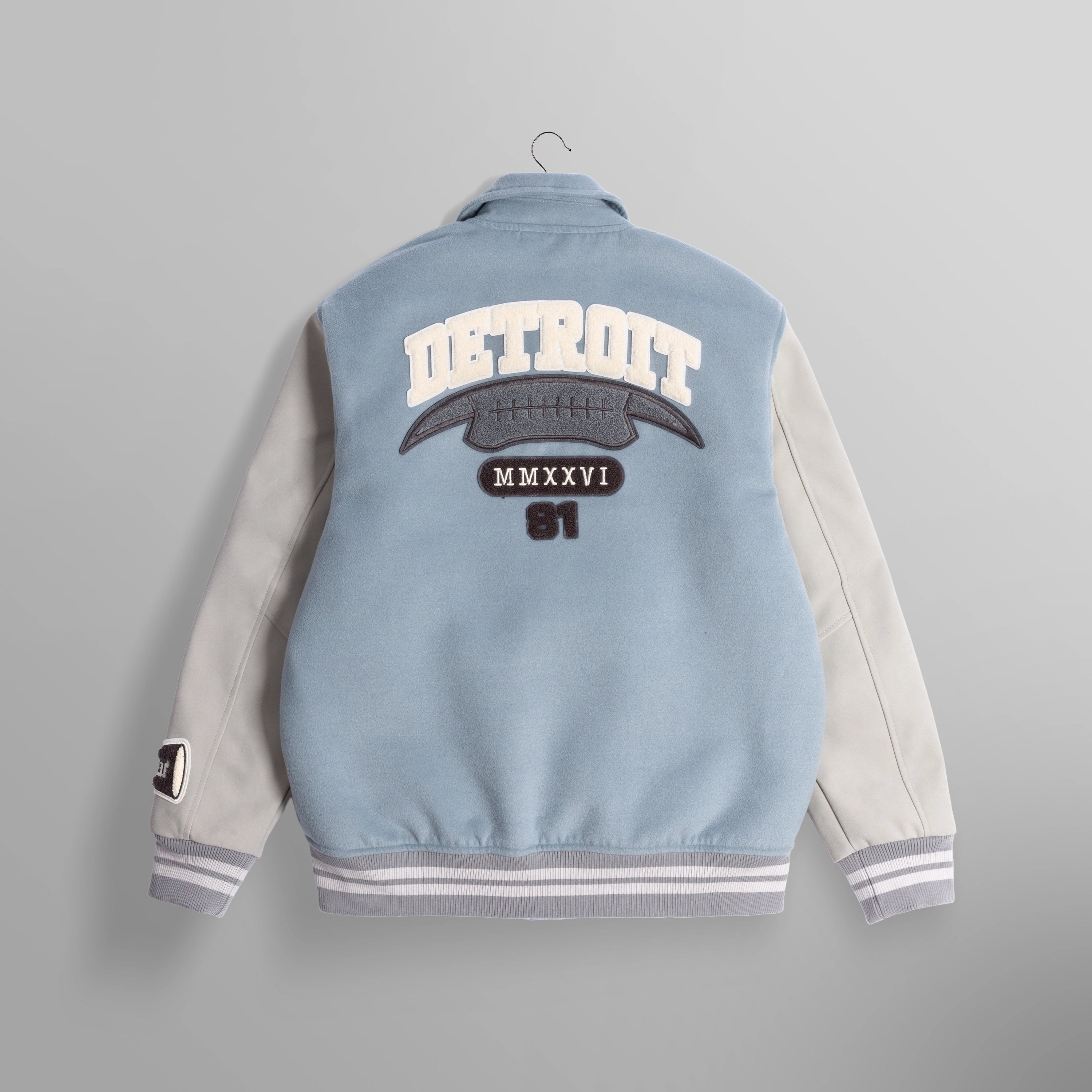 美品　Theory Varsity JKT P グレー BHJ-03 Pleather Jacket – Urban Fitz Inc.