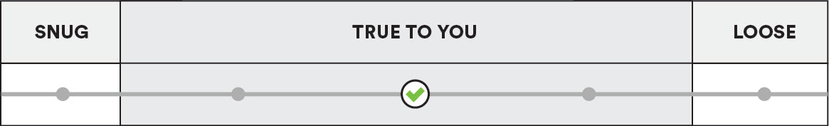 Pursuit of Paradise Legacy Shorts Size Chart