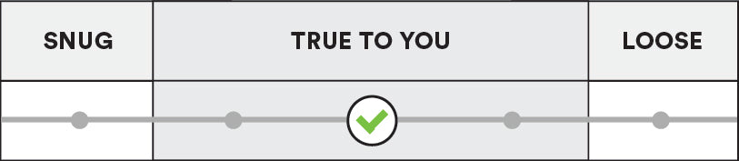 Racing Crewneck T-Shirt Size Chart