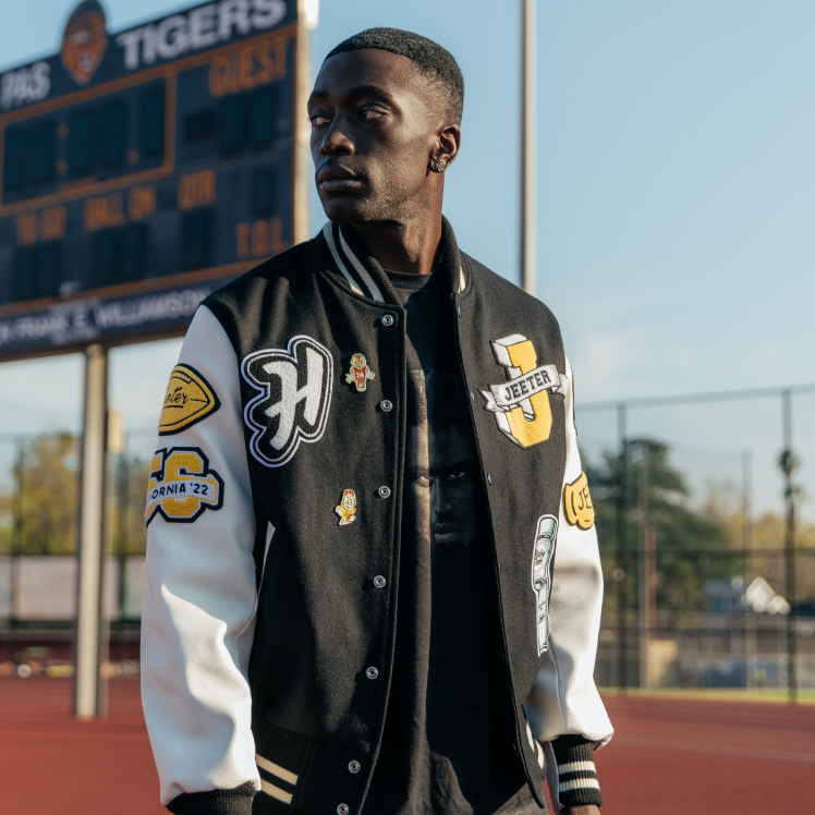 Jeeter X Highsman Varsity Letterman Jacket – Jeeter Apparel